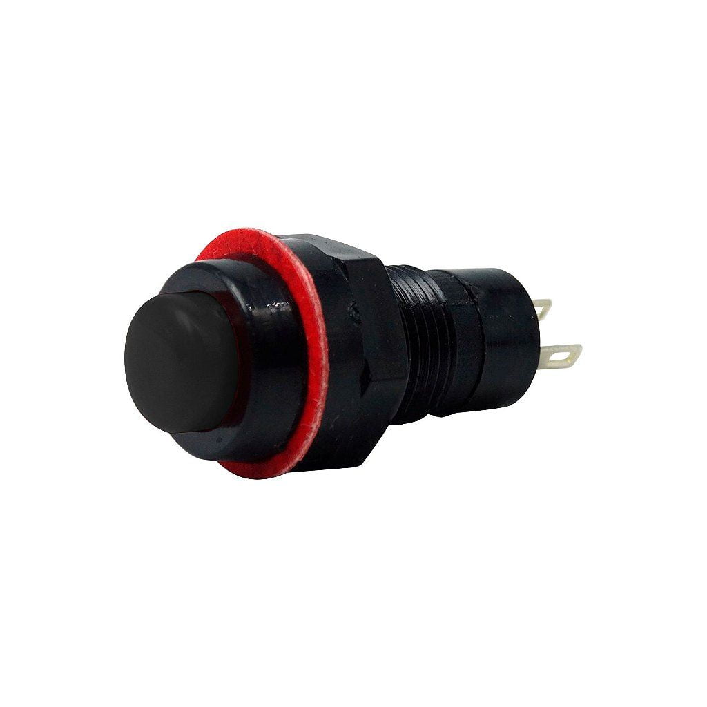 Guia de Montagem: Esteira Robótica Seletora (MDF) com Arduino e Servo Motor (com programação e diagrama) 70 Saravati botao push button trava 250vac 1a 2t ds 211 preto Saravati