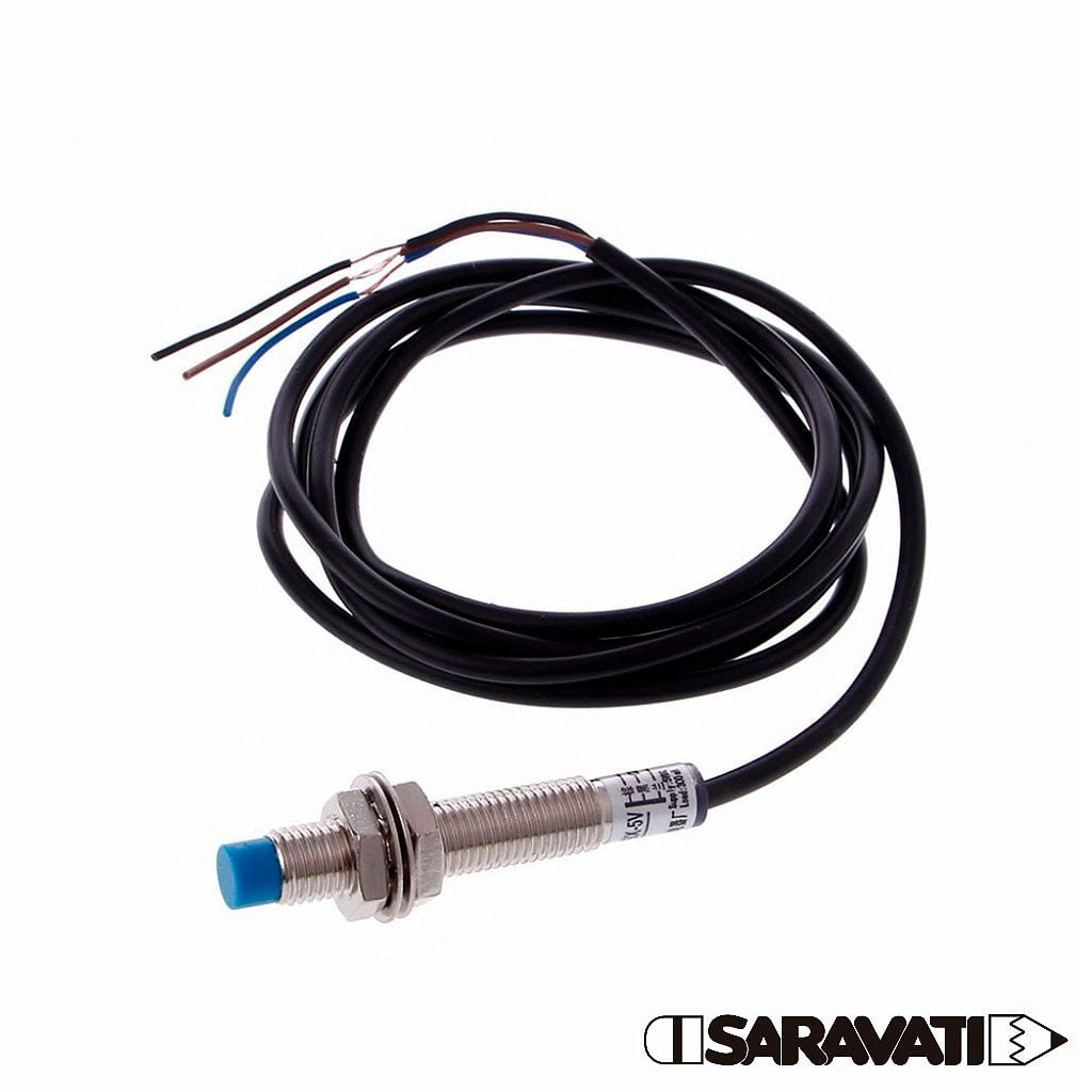 Guia de Montagem: Esteira Robótica Seletora (MDF) com Arduino e Servo Motor (com programação e diagrama) 66 Saravati sensor de proximidade indutivo lj8a3 2 z ax dc 6v 36v Saravati