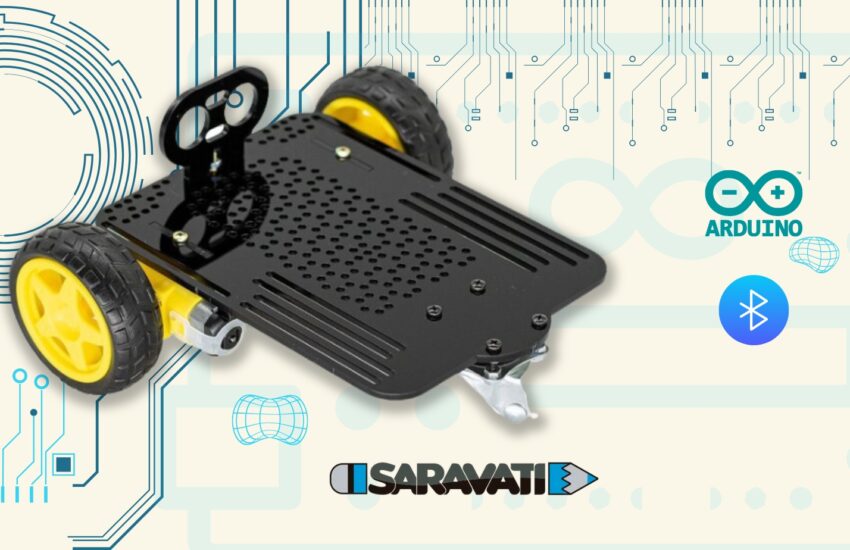 Guia de Montagem: Carrinho-Robô com Arduino e Bluetooth (com programação e diagrama) 1 Saravati carrinho robo arduino bluetooth Saravati