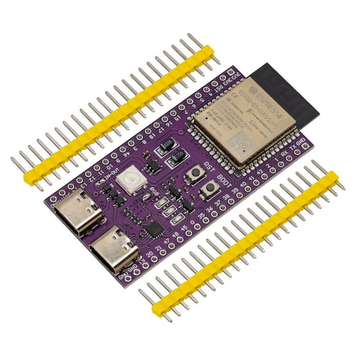 Placa ESP32-S3 N16R8: Placa versátil com baixo custo ideal para automações e Iot com comunicação sem fio 2 Saravati Placa ESP32-S3