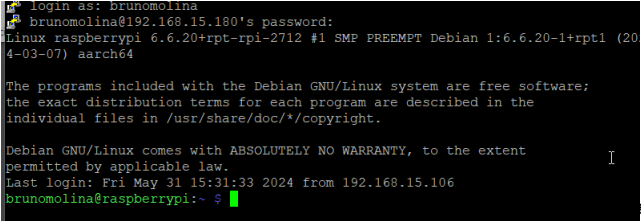 Guia de Instalação Raspberry Pi 5 OS e Raspberry Pi 5 23 Saravati Captura de Tela 2024 07 05 as 14.35.59 Saravati
