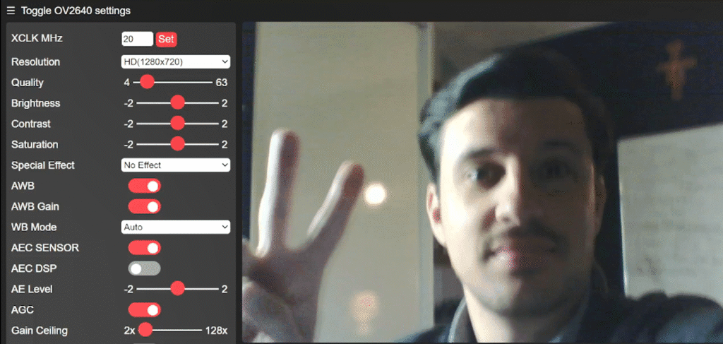 Como Fazer um Sistema de Transmissão de Vídeo com a ESP32-CAM 9 Saravati ESP32-CAM