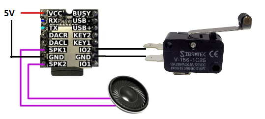 Como montar uma caixa musical com DFPlayer Mini que toca ao abrir a tampa 2 Saravati DFPlayer Mini
