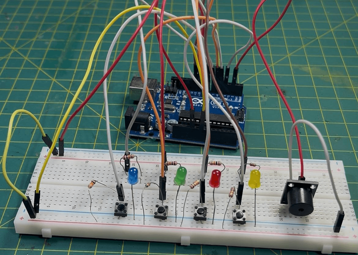 Projeto com Arduino: Jogo da Memória (Estilo Genius) com LEDs, Botões e ...
